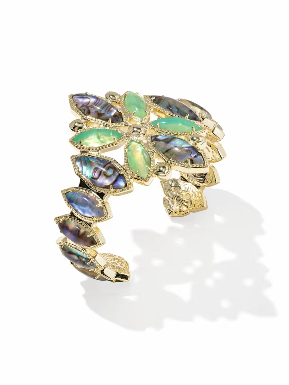 Kendra Scott Ophelia Gold Statement Cuff Bracelet